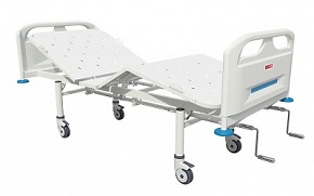 Кровать медицинская функциональная 4-секционная МЕГИ МСК-2103 с винтовой механической регулировкой